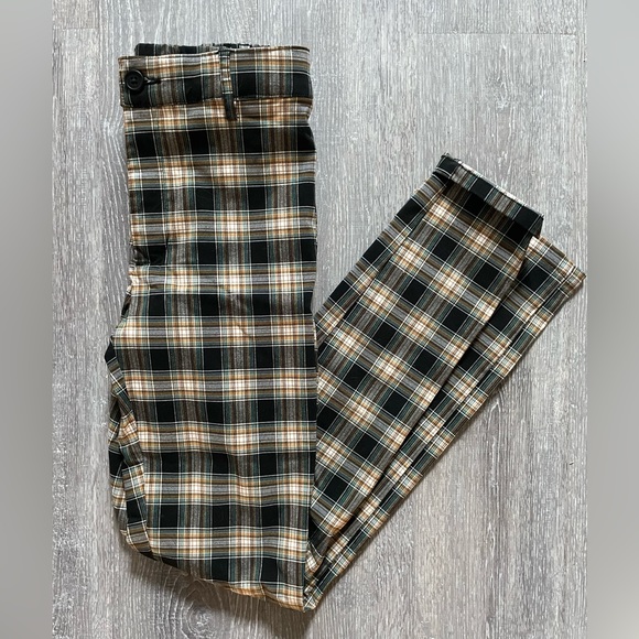 Garage Plaid Stretch Skinny Pants 👖 - Picture 2 of 4